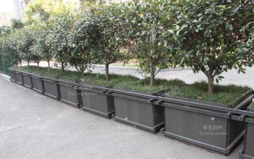 塑木花箱